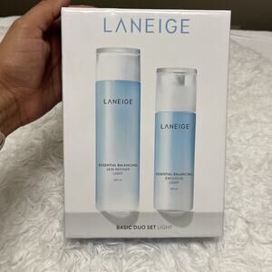 Laneige Basic Duo Set Light Essential Balancing Skin Refiner and Emulsion